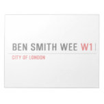 Ben Smith Wee  Notepads