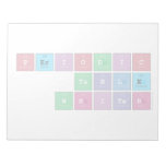 Periodic
 Table
 Writer  Notepads