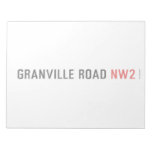 Granville Road  Notepads