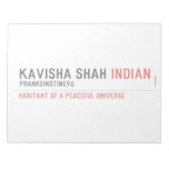 Kavisha shah  Notepads
