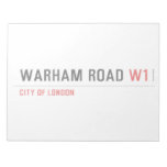 WARHAM ROAD  Notepads