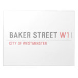Baker street  Notepads