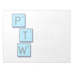 Periodic
 Table
 Writer  Notepads