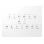 SORDUN 
 MU
 ARKADASINA  Notepads