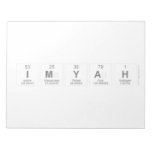 IMYAH  Notepads