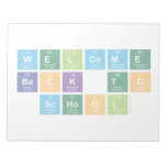 Welcome
 Back to
 School  Notepads