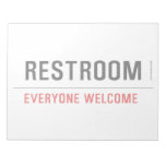 Restroom  Notepads