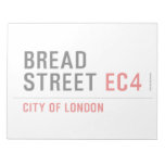 Bread Street  Notepads