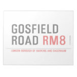 Gosfield Road  Notepads