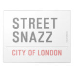 Street  Snazz  Notepads