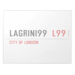 LAGRINI99   Notepads