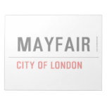 MAYFAIR  Notepads