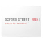 Oxford street   Notepads
