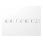 DROZDIK  Notepads