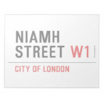 Niamh Street  Notepads