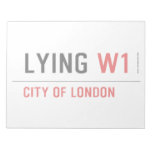 Lying  Notepads