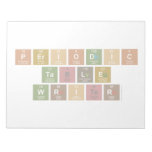 Periodic
 Table
 Writer  Notepads