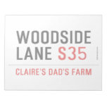 Woodside Lane  Notepads