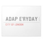 ADAP E'ryday  Notepads
