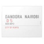DANDORA  NAIROBI   Notepads