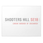 Shooters hill  Notepads
