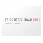 Taits Beach Road  Notepads