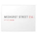 medhurst street  Notepads
