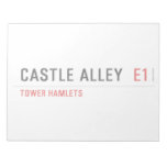 Castle Alley   Notepads