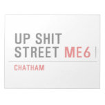 Up Shit Street  Notepads