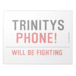 TRINITYS   Notepads