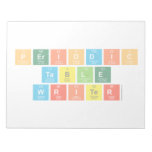 Periodic Table Writer  Notepads