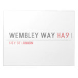Wembley Way  Notepads