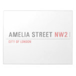 Amelia street  Notepads
