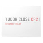 TUDOR CLOSE  Notepads