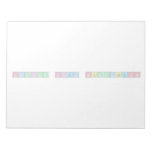 Cinaiya Ariel Huddleston  Notepads
