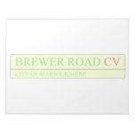 brewer road  Notepads