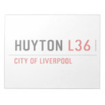 Huyton  Notepads