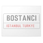 BOSTANCI  Notepads