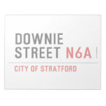 Downie Street  Notepads