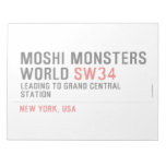 mOSHI mONSTERS wORLD  Notepads