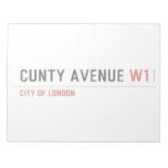 Cunty Avenue  Notepads