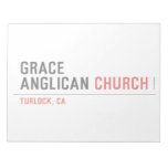 Grace ANglican  Notepads