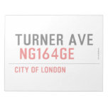 turner ave   Notepads