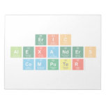 Eric
 Alexanders
 Computer  Notepads