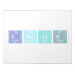 leslie  Notepads