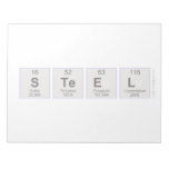 STEEL  Notepads
