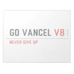 GO VANCEL  Notepads