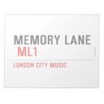 Memory Lane   Notepads