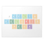 jazlyn
 Deloris
 Peck  Notepads