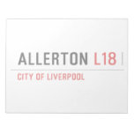 ALLERTON  Notepads